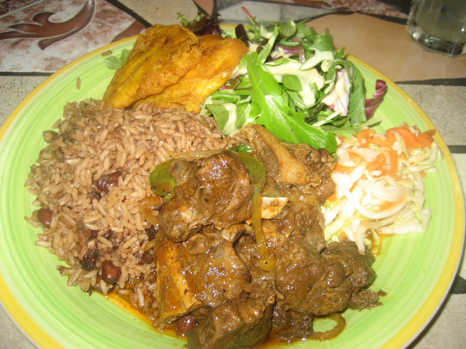 typical haitian meal